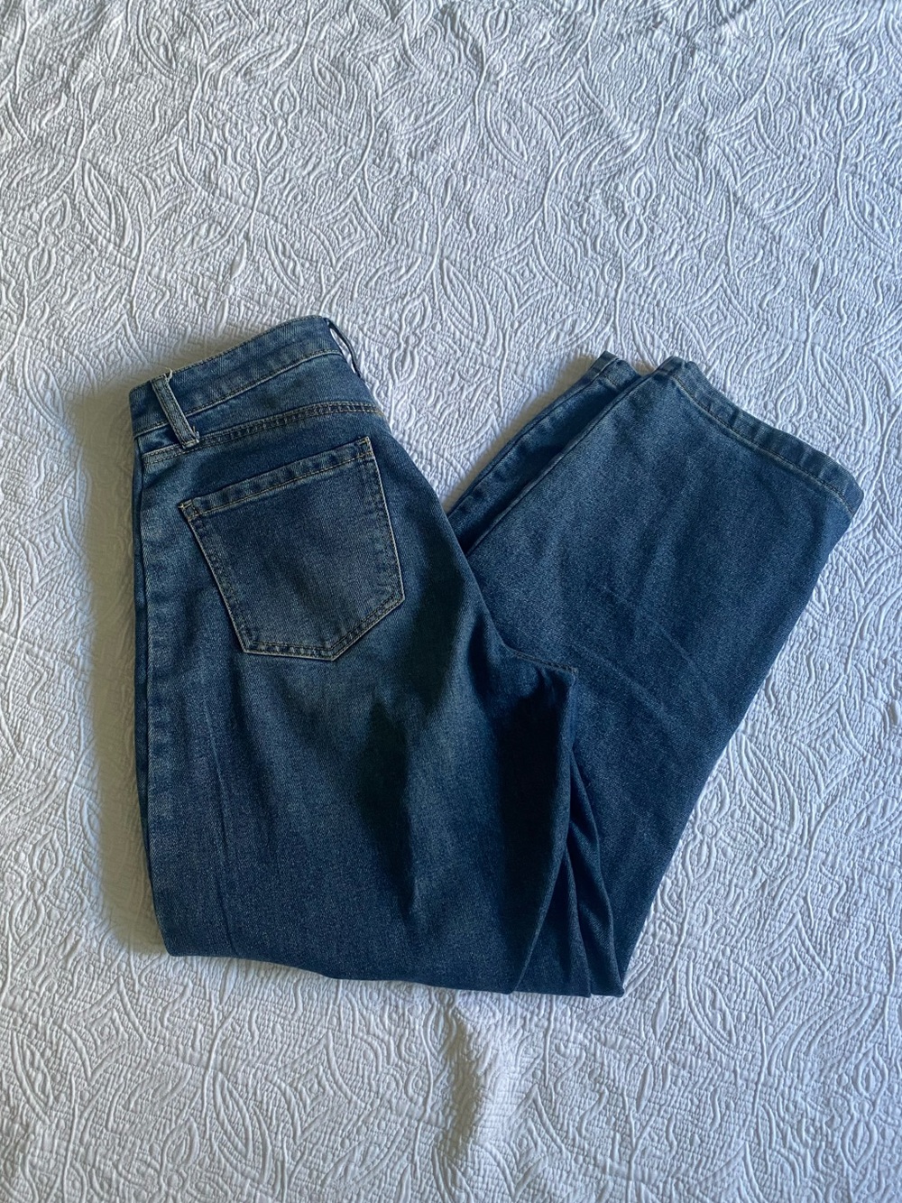 BCBGeneration Light Blue Barrel Leg Jeans